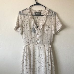 Reformation dress with star print